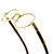 Men's Sunglasses Hip Hop  DIAMOND Square Frame Clear Lens Rappers Rhine Stone
