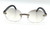Men's Sunglasses Designer Hip Hop Quavo Migos  Rimless Oval Frame Clear Lens