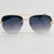 Men Sunglasses Designer Square Oversized Pilot Retro Shades Gold Frame Fashion