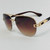 Men Sunglasses Designer Square Oversized Pilot Retro Shades Gold Frame Fashion