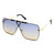Men Women Designer Sunglasses  Shades Fashion Oversize Large  Flat Lens  Style