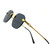 Men's Women's Sunglasses Gold Frame Rimless Hip Hop Style  Flat Lens Migos Quevo Shades