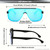 Men Cycling cyclist Sunglasses Sports Biker Oversize Single Lens Mirrored Shades