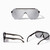 Men Cycling cyclist Sunglasses Sports Biker Oversize Single Lens Mirrored Shades