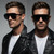 Men Cycling cyclist Sunglasses Sports Biker Oversize Single Lens Mirrored Shades