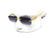 Men's Sunglasses Clear Lens  Hip Hop Quavo Migos Rimless Square Frame
