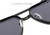 Men Designer Aviator Style Square Sunglasses Elegant Metal Frame
