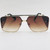 Men Designer Aviator Style Square Sunglasses Elegant Metal Frame