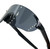 Men Women Sports  Cycling Blue Lens Sunglasses Oversize Single Lens Mirrored Shades