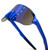 Men Women Sports  Cycling Blue Lens Sunglasses Oversize Single Lens Mirrored Shades