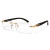 Rimless Square Sunglasses Classic Fashion Hip Hop Rap Migos Style