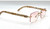 Rimless Square Sunglasses Men Fashion Hip Hop Rap Green Lens