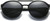 Round Coachella Festival Hippie Burning Man Ultra EDM Tomorrowland Rave Fashion Sunglasses Shades with Shields on the Sides Frames Eye Wear Eyewear