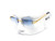 Men's Small Square Sophisticated Gold Frame Rimless Eye Glasses