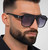 hield sunglasses, flat top sunglasses, men's sunglasses, fashion sunglasses, designer sunglasses, black sunglasses, sun protection, modern sunglasses, stylish sunglasses, statement sunglasses, men accessories, summer sunglasses, outdoor sunglasses