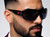 Men Designer Black Lens Sunglasses Hip Hop Shades Aviator Gold Frame Classic Square Style Grandmaster Celebrity Model Gafas Lentes Para Mujer