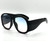 Men Women Sunglasses Square Large Thick Frame New Style Oversized