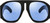 Men Women Sunglasses Square Large Thick Frame New Style Oversized