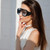 Men Women Sunglasses Square Large Thick Frame New Style Oversized