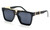 Men Sunglasses Hip Hop Shades Flat Top Style Square Rapper