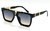 Men Sunglasses Hip Hop Shades Flat Top Style Square Rapper