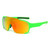 Sport shield sunglasses, sport sunglasses, cycling sunglasses, running sunglasses, UV protection, neon green, mirrored lens, wraparound sunglasses, outdoor eyewear, active sunglasses, frameless sunglasses, sports eyewear, eye protection, fashion sunglasses Wrap Around Shades Men Style Outdoor Running
