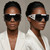 Women Oversized Sunglasses Wrap Around XXL Shield Wraparound