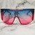 Women Men Oversized Sunglasses Wrap Around XXL