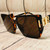 Women  Oversized Sunglasses Square XXL Designer Oversized