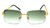 rimless sunglasses, rectangle sunglasses, blue lens sunglasses, gold frame sunglasses, fashion sunglasses, mens sunglasses, men sunglasses, designer sunglasses, gradient lens, eyewear, sun protection, stylish sunglasses, summer accessories