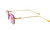 rimless sunglasses, rectangle sunglasses, pink lens sunglasses, gold frame sunglasses, fashion sunglasses, trendy eyewear, womens sunglasses, mens sunglasses, gradient lens, stylish sunglasses, summer accessories, party sunglasses, eyewear