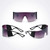 Men Women Sunglasses  Single lens Designer Wrap Around Safety Futuristic Shades