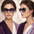 Women Square Oversized Sunglasses  Fashion Luxury Cat Eye