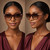 Women Square Oversized Sunglasses  Fashion Luxury Cat Eye