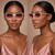 Women Square Oversized Sunglasses  Fashion Luxury Cat Eye