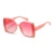 Women Oversized Sunglasses Flat Lens