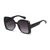 Women Oversized Sunglasses Flat Lens