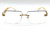 Fashion Sunglasses Square Shades Hip Hop Diamond Rapper Rimless Diamond Cut Shades