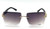 Fashion Sunglasses Square Shades Hip Hop Diamond Rapper Rimless Diamond Cut Shades