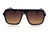 Men Designer Black Lens Sunglasses Hip Hop Shades Aviator Gold Frame Classic Square Style Celebrity Model Gafas Lentes Para Mujer