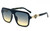 Men Designer Black Lens Sunglasses Hip Hop Shades Aviator Gold Frame Classic Square Style Celebrity Model Gafas Lentes Para Mujer