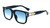 Men's Women's Sophisticated Gold Black Lens Square Designer Eye Glasses Gafas Lentes