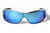 Sporty, Cyberpunk, Moto, Racing, Shield Sunglasses, Iridescent, Futuristic, Y2K, Activewear, Streetwear, Wrap Around, Lion Logo, Gorpcore, Rave, Festival
