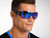 Sporty, Cyberpunk, Moto, Racing, Shield Sunglasses, Iridescent, Futuristic, Y2K, Activewear, Streetwear, Wrap Around, Lion Logo, Gorpcore, Rave, Festival