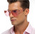 Hip Hop Fashion, Streetwear, Cyberpunk, Y2K, Retro Future, Steampunk, Bold Eyewear, Clear Frames, Gold Accents, Designer Inspired, Luxury Aesthetic, Statement Piece, Geometric Sunglasses