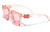 Hip Hop Fashion, Streetwear, Cyberpunk, Y2K, Retro Future, Steampunk, Bold Eyewear, Clear Frames, Gold Accents, Designer Inspired, Luxury Aesthetic, Statement Piece, Geometric Sunglasses