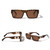 Sunglasses Fashion Designer Miami Style Square Hip Hop Lion