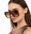 Fashion Oversize Flat Mirror Lens Square Large Men's Women's Miami Sunglasses Gafas Lentes De Moda Para Hombres Mujeres