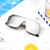 Fashion Oversize Flat Mirror Lens Square Large Men's Women's Miami Sunglasses Gafas Lentes De Moda Para Hombres Mujeres