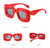 New in Square Sunglasses for Men Women 2023 Fashion Retro Brand Design Shades Eyewear Female Candy Color Goggle Sun Glasses
